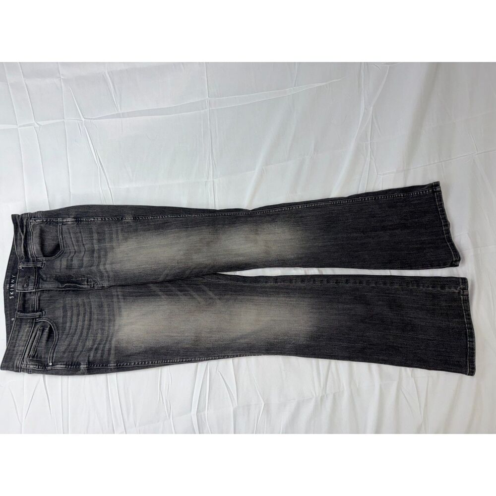 White House Black Market The Skinny Flare Jeans – Size 8 – Black/Gray Wash